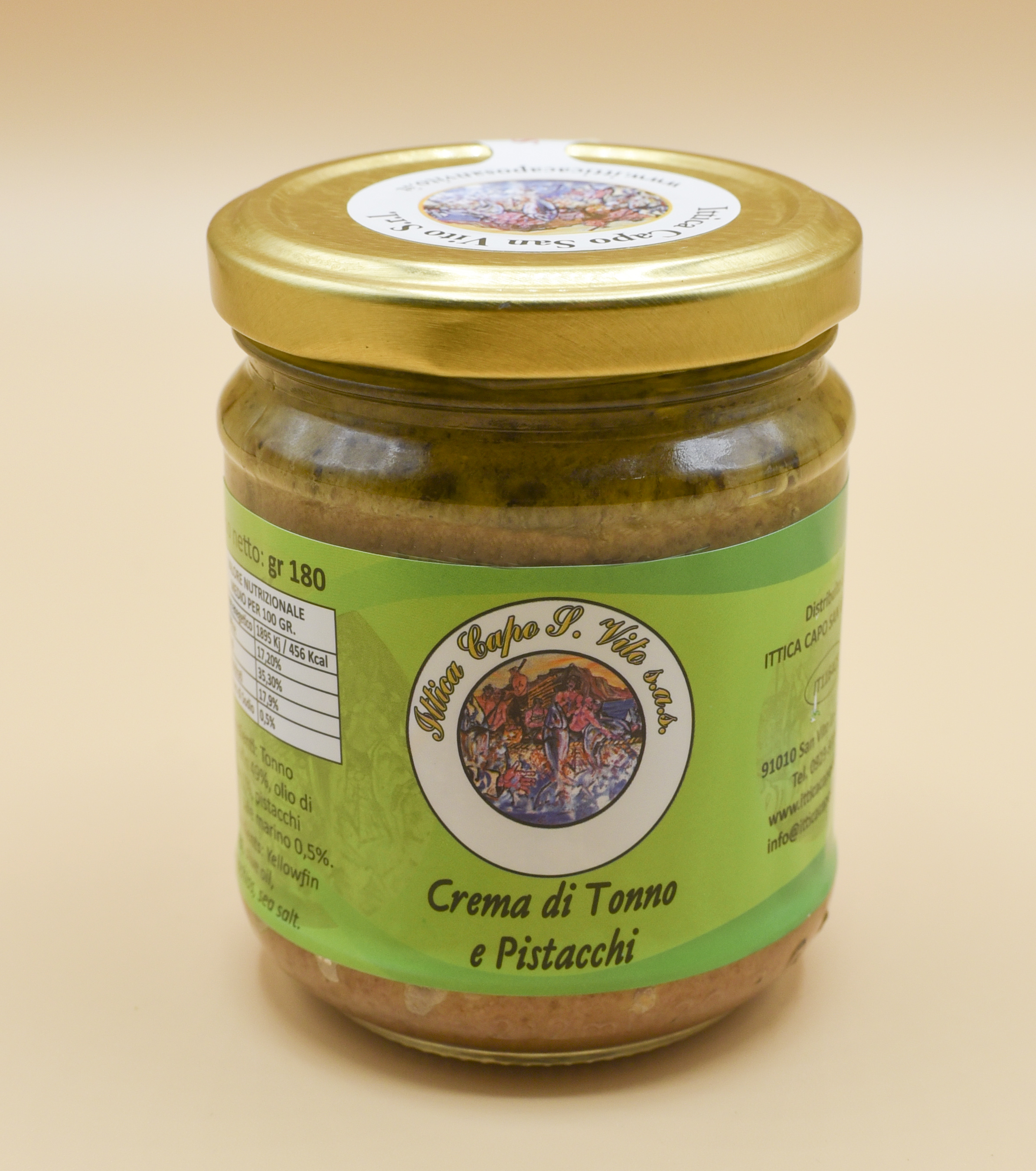 Crema di Tonno e Pistacchi gr. 180