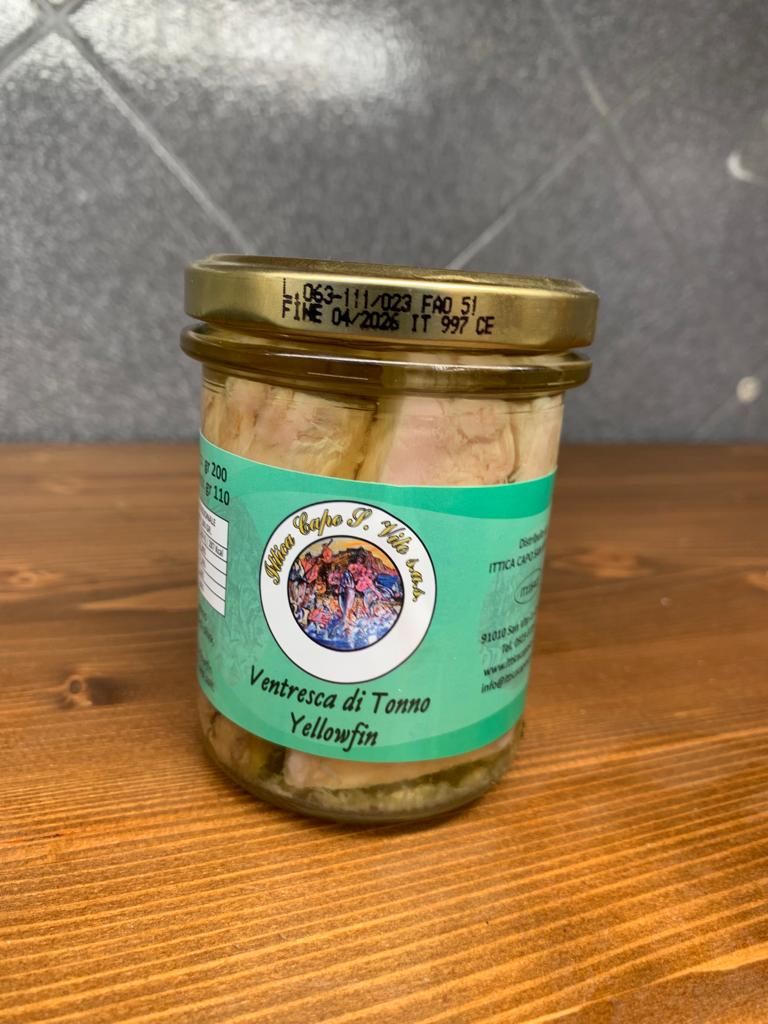 Ventresca di Tonno Yellowfin gr. 200
