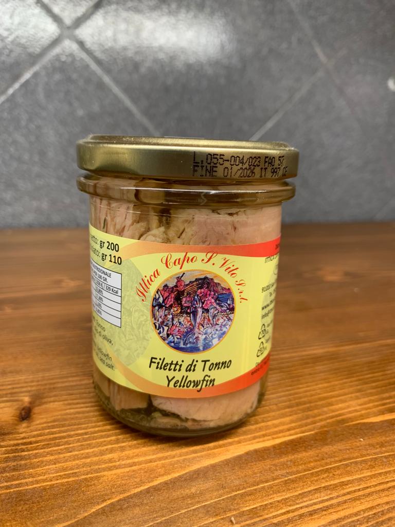 Filetti di Tonno Yellowfin gr. 200