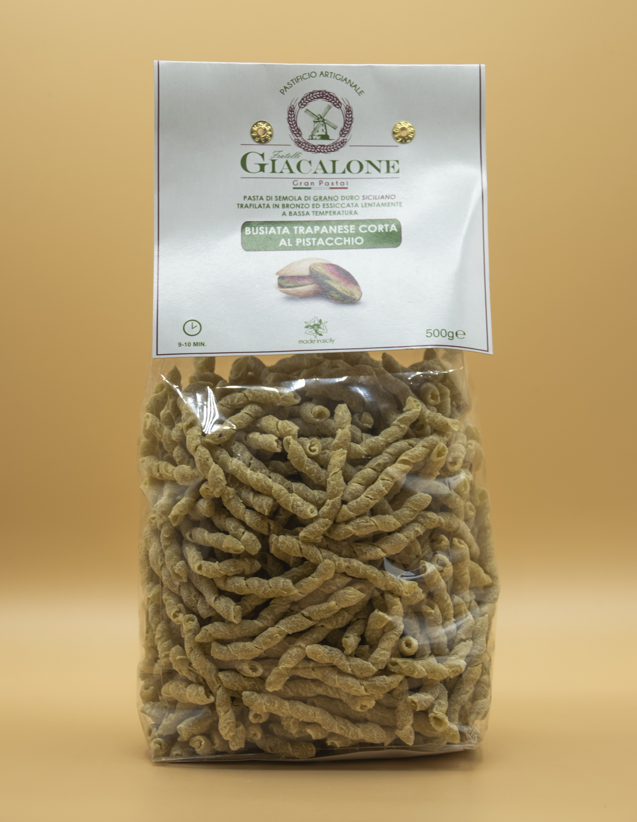 Busiata trapanese al pistacchio gr. 500